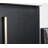 24''Black Modern Free-Standing Single Bathroom Vanity With Ceramic Top