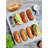 CHEFMADE Twinkie Cake Pan, 8-Cavity Non-Stick Mini Hotdog-Shaped Muffin Eclair Bakeware for Oven Baking