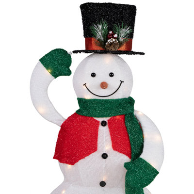 Figurine bonhomme de neige éclairée