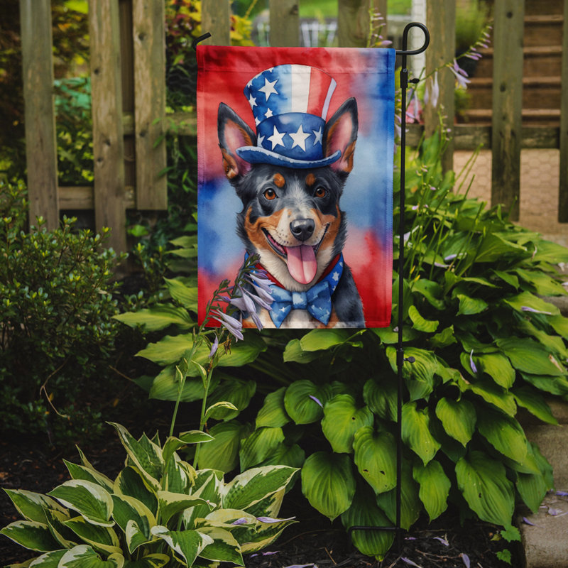 Drapeau patriotique du jardin américain, Bouvier australien