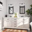Farmhouse Rectangle Framed Wall Bathroom Vanity Mirror Accent Mirror-110439456-110439458