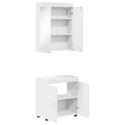 Vanity & Mirror Set