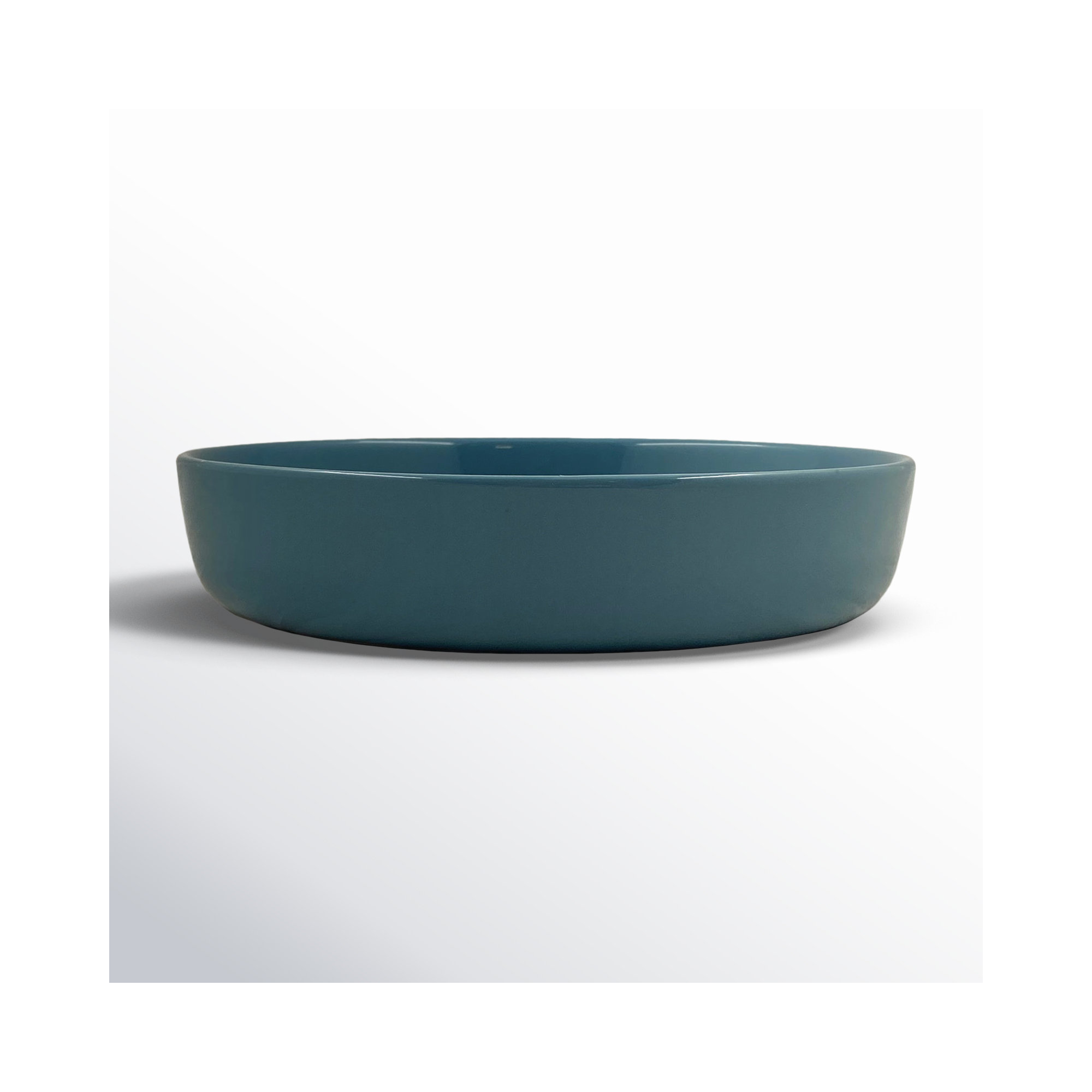 Canvas Home Reims Stoneware Salad Bowl 14oz, Blue/Green