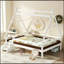 Lit plateforme double avec escalier-131006941