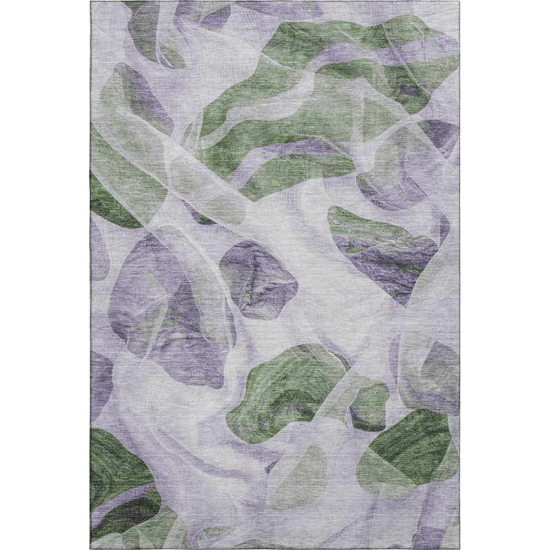 Premium Machine Washable Chelston AMF1863 Abstract Rug, Rectangle 3' x 5'