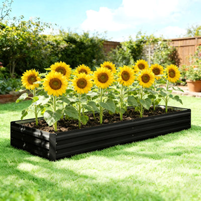 Flowers Box,Succulents Box,Raised Garden Bed