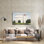 «On the Farm Light» par Julia Purinton, art mural en verre acrylique