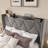 Modern Tufted Velvet Upholstered Bed With Charging Station & Storage Shelf ,No Box Spring Needed-52729270-52729266