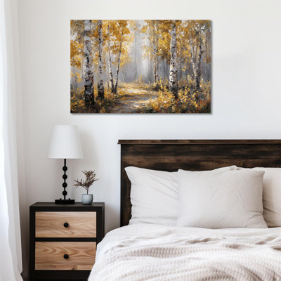 Art mural d'automne, décoration murale photos d'automne, art mural sur toile d'automne, art mural d'automne, art mural nature, peintures murales d'automne pour le salon, toile prête à être suspendue, 20 po x 30 po