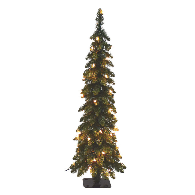 Sapin de Noël artificiel vert, 4'