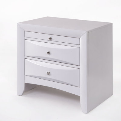 Ireland White Finish Nightstand