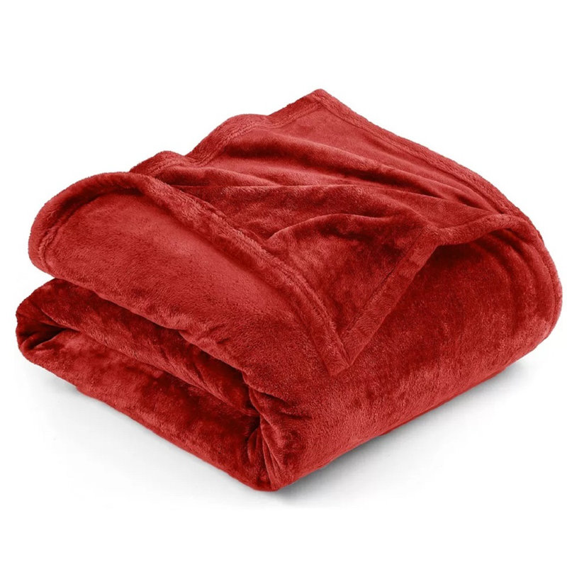 Fairmont Park Throw, Red, 150cm W x 200cm L