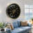 THE GEARS CLOCK Wall Clock with Real Moving Gears IR-LI_ 32 in Round "DUBLIN" BRONZE-ANTIQUE-105902053