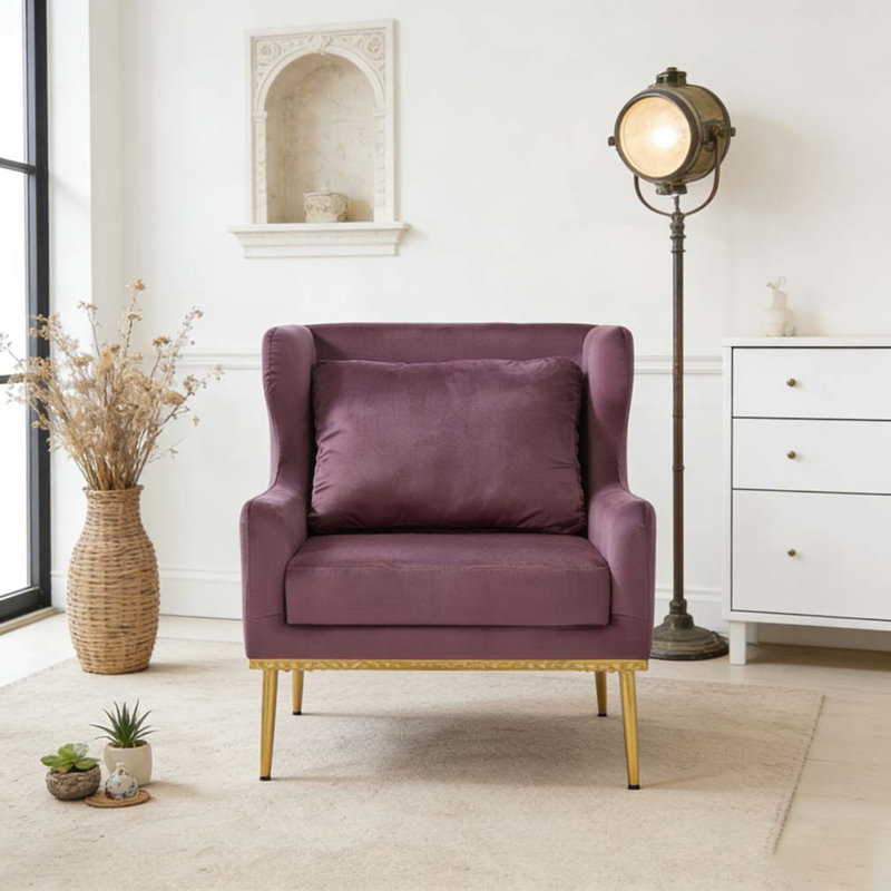 Chaise de lecture Modern, Violet