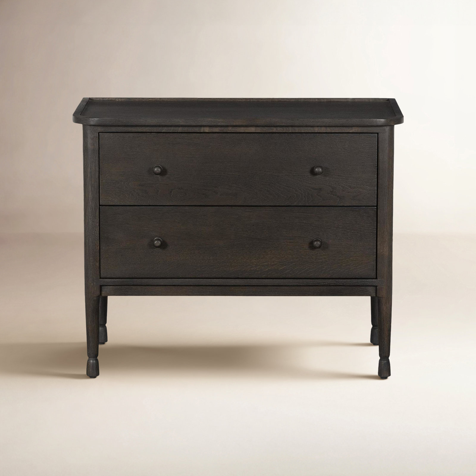 Oak Nightstand, Espresso Oak