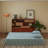 Modern Multifunctional Sofas, Foam-filled Floor Sleeper Light Blue