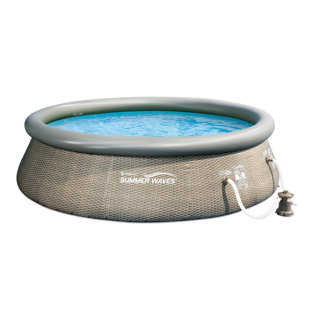 Piscine gonflable en plastique