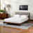 Boaz Upholstered Polyester Blend, Full Platform Bed, Gray 33.7'' H X 58.3'' W X 82.3'' L-766478693-766478689