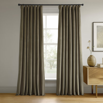 Olivia Velvet Blackout Curtain (1 Panel) 