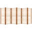 Metheny 420cm W x 180cm H 6 - Panel Solid Wood Folding Room Divider