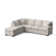 Canapé modulaire 2 pièces Frye