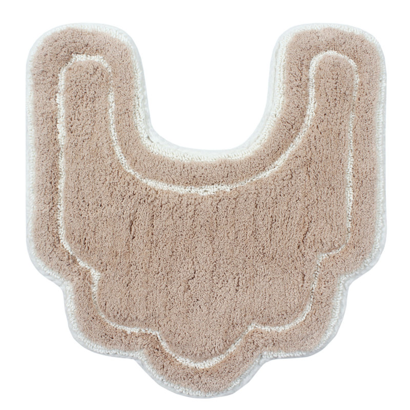 Tapis pour salle de bain Dobrinka, Lin, 20 po x 20 po (contour)