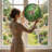 Deer Forest Stained Glass Window Panel，7.8H-189171909