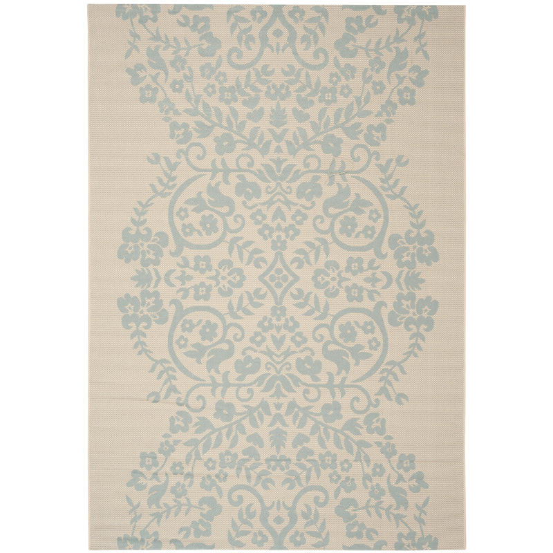 Sorensen Performance Floral Rug, Rectangle 8' x 11'2"