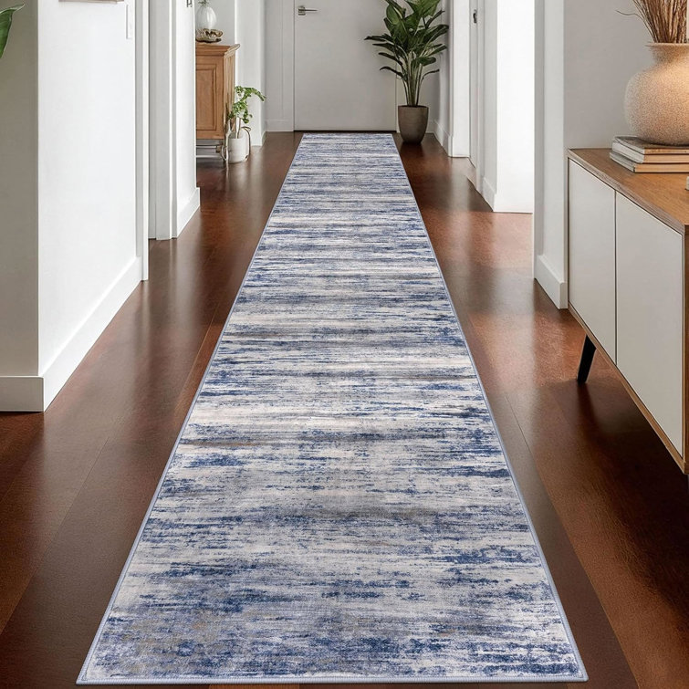 Machine Washable Area Rugs Rubber Backed Rug for Bedroom Living Room
