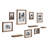 Helf Wood Beveled Picture Frame - Set of 10 with Mat-652727207