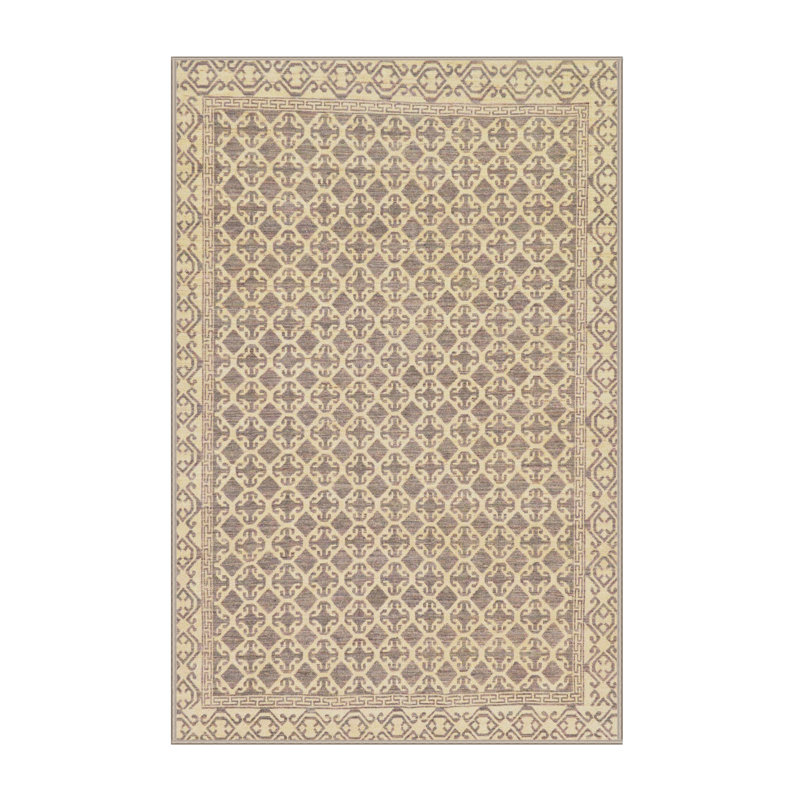 Tapis abstrait moderne 292, Rectangle 2 pi x 4 pi