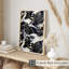 Abstrait noir et gris Geode Marble Crystals II, reproduction d'art moderne sans cadre-967561937
