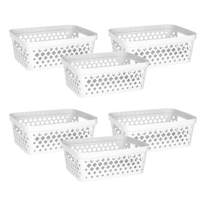 Glad Diamond Storage Baskets, Set of 6