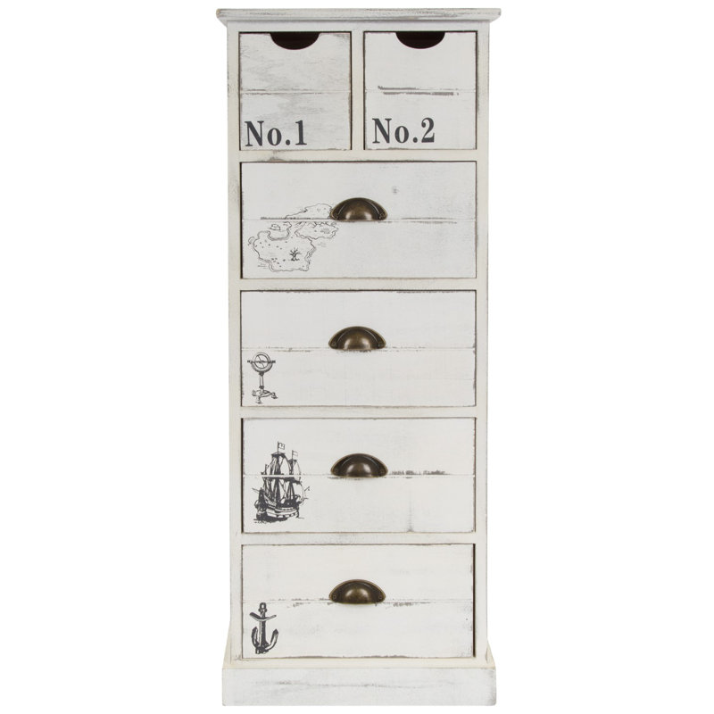 Southbridge 40 cm W Chest of 6 Drawers