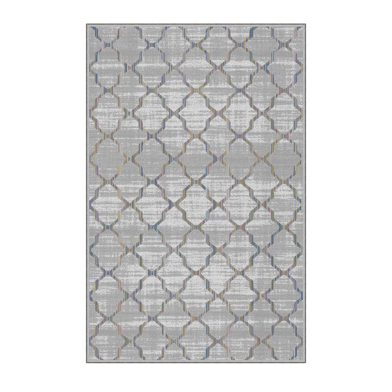 Luxurious 3D Printed Area Carpet, 5.9 x 9.2 Feet | 100% Polyester, 0.3 in Pile Height, 650 g/m² | Antibacterial & Non-Slip Underside, Machine Washable for Easy Care | Perfect for Living Room, Bedroom, or Office Décor