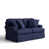 Polyester bleu marine