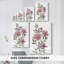 Tiges florales aquarelles I - Toile tendue avec châssis de qualité supérieure - Prêt à être accroché-1078279084