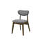 Chaise d'appoint Avikal en gris