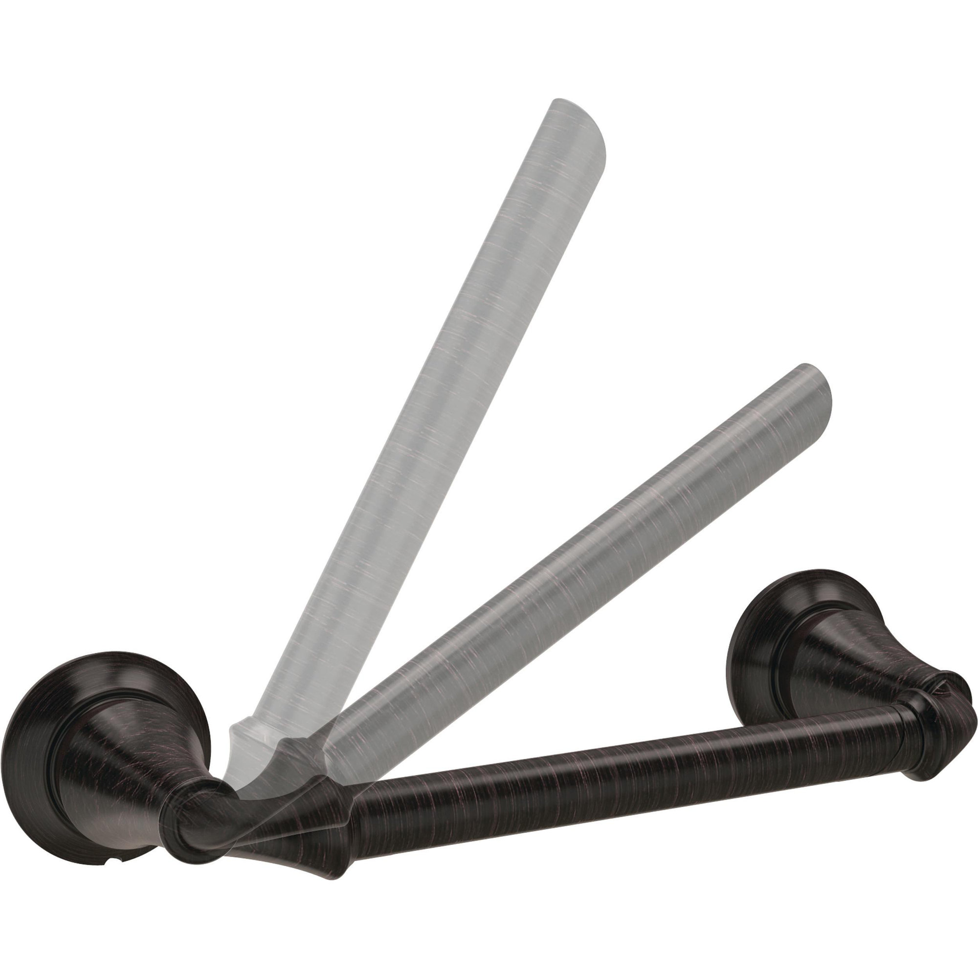 Linden™ Wall Mount Pivot Arm Toilet Paper Holder Bath Hardware Accessory, Venetian Bronze
