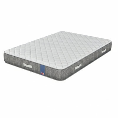 Enhanced Comfort Medium Hybrid Pocket Mattress with Memory Foam and 5 Handles
