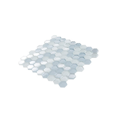 1.2" x 1.2" Glass Honeycomb Mosaic Wall & Floor Tile