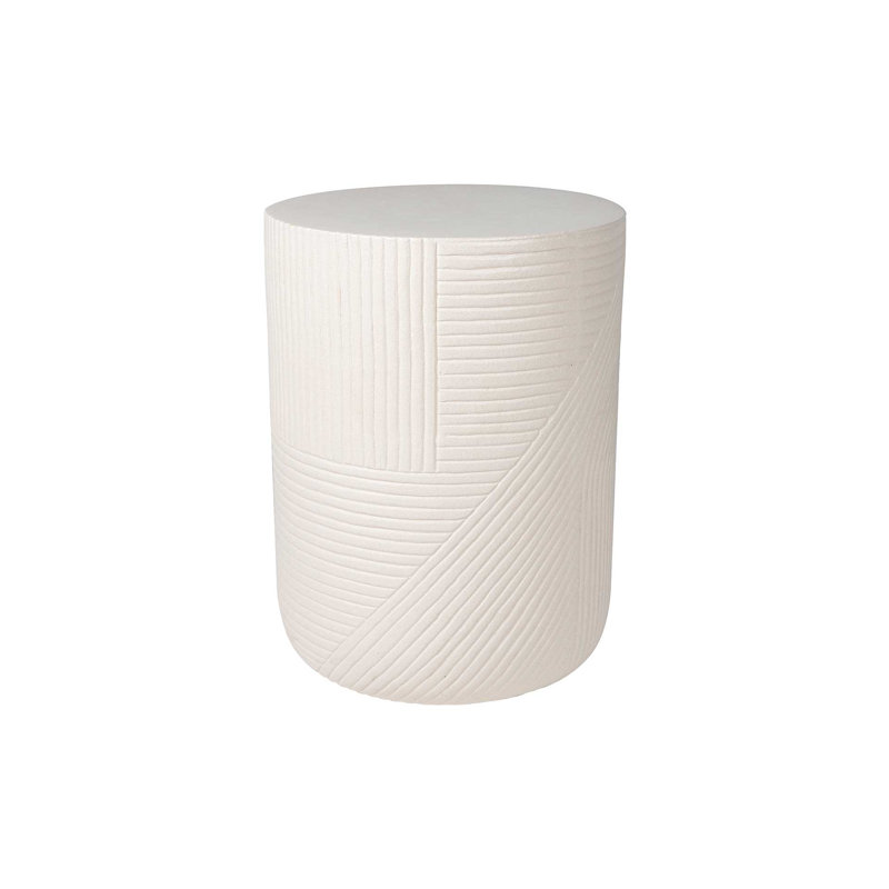 Provenance Signature Round Outdoor Side Table , in. W in. D, Sand, 14"