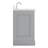 36.25'' Single Bathroom Vanity with Carrara Quartz Top-94668886