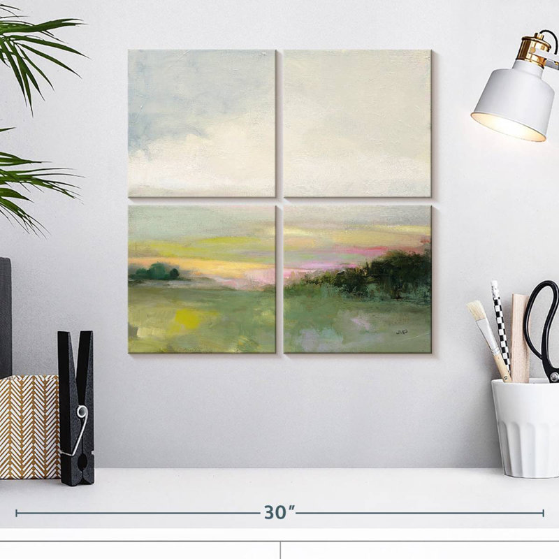 Glowing Valley, 18'' H x 18'' W