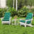 Thick  Adirondack Chair Cushion, High Back Patio Cushions-247398819-247398828