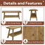 Banc en bois 43 po