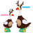 Reindeer Small and Large Outfit Bundle