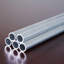 Aluminium anodisé sablé, tube rond sans soudure, tube droit en aluminium (Tolérances: +/- 0,2 mm)-87342337