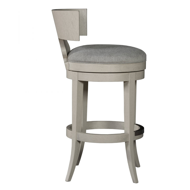 Signature Designs Swivel Upholstered Stool with Metal Frame, Bar Stool (31" Seat Height)