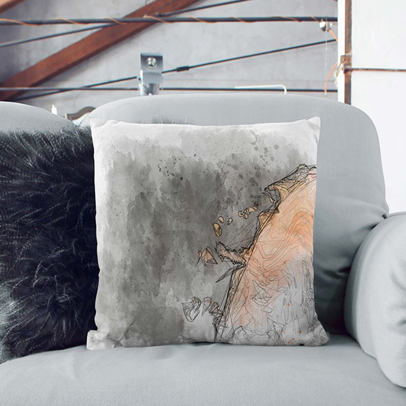 Square Cushion, 40cm H x 40cm W x 15cm D